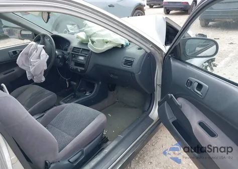 2000 Honda Civic Dx z USA, uszkodzony, nr VIN 2HGEJ644XYH104197